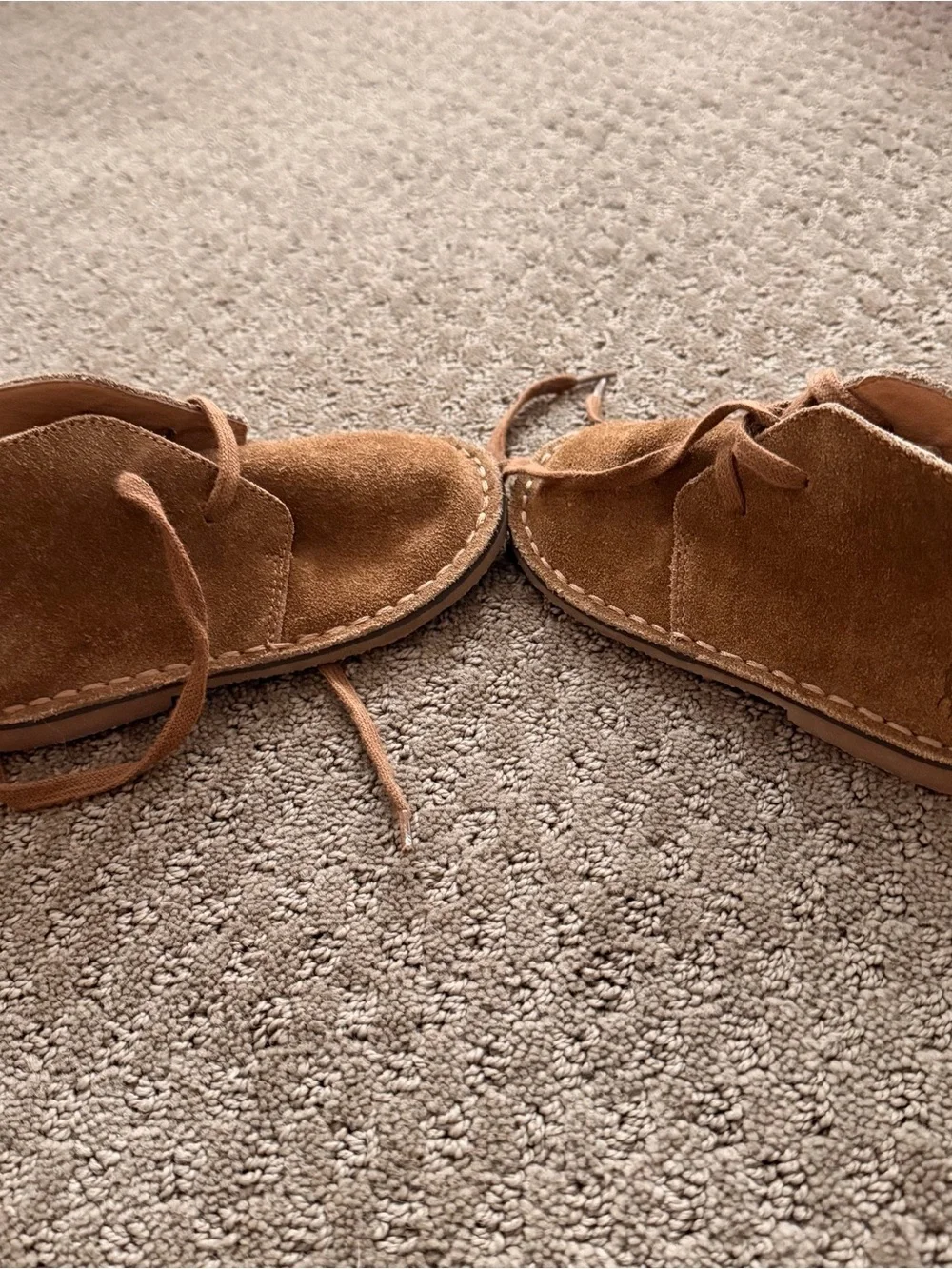 Ralph Lauren suede lace
